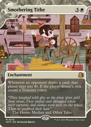 Smothering Tithe (WOT-013) - Wilds of Eldraine: Enchanting Tales: (Showcase) (Borderless)