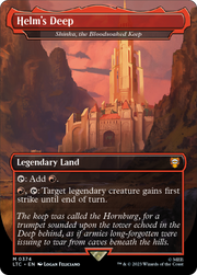 Shinka, the Bloodsoaked Keep (LTC-374) - Tales of Middle-earth Commander / Helm's Deep (Borderless)
