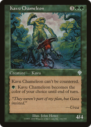 Kavu Chameleon (INV-191) - Invasion Foil