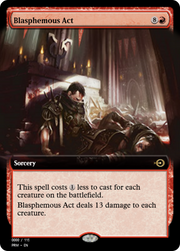 Blasphemous Act (PRM-86074) - Magic Online Promos