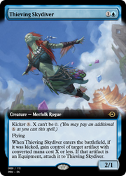 Thieving Skydiver (PRM-83758) - Magic Online Promos Foil
