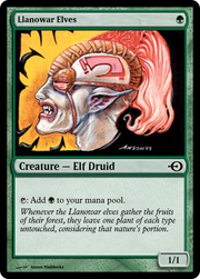 Llanowar Elves (PRM-31379) - Magic Online Promos Foil