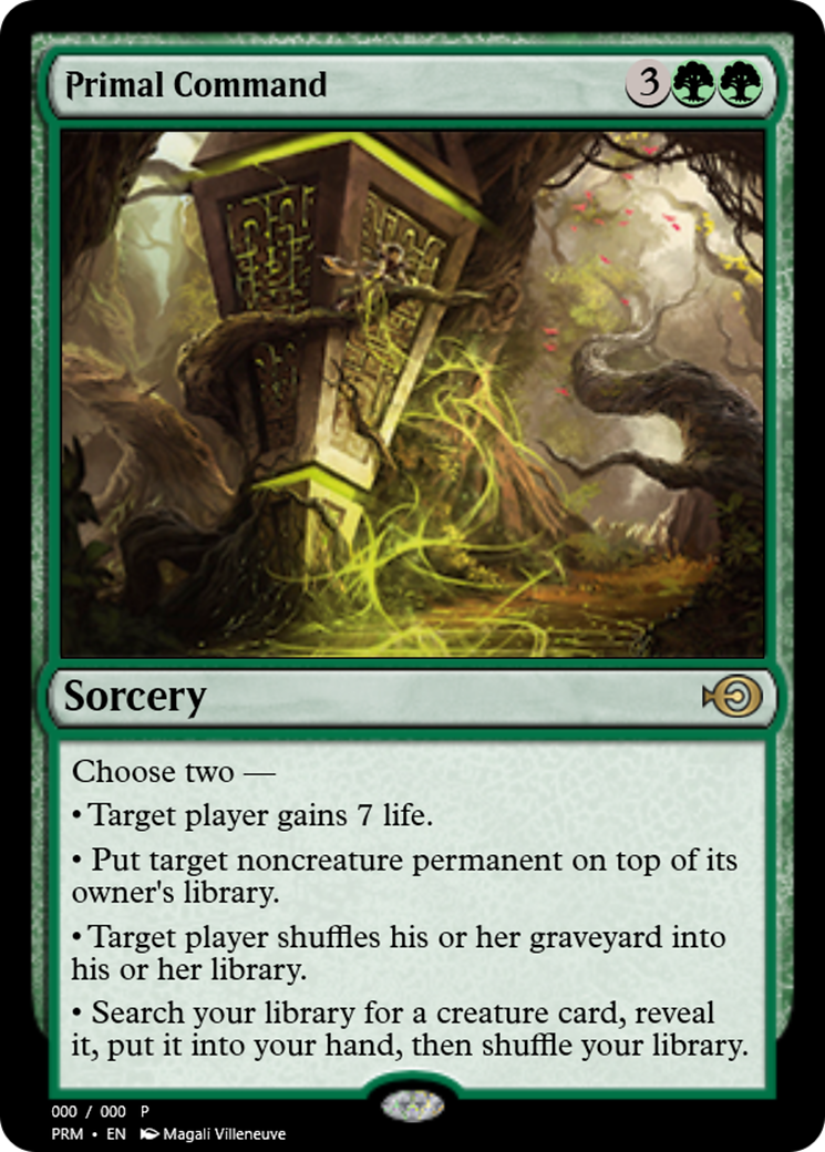 Primal Command (PRM-62489) - Magic Online Promos Foil