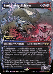 Lutri, the Spellchaser (MUL-182Z) - Multiverse Legends: (Showcase) (Borderless) Foil