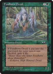 Fyndhorn Druid (ALL-071) - Alliances