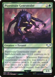 Purestrain Genestealer (40K-097) - Warhammer 40,000 Commander Foil