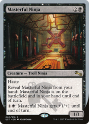 Masterful Ninja (UST-060) - Unstable Foil