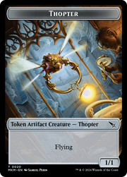 Thopter (TMKM-020) - Murders at Karlov Manor Tokens