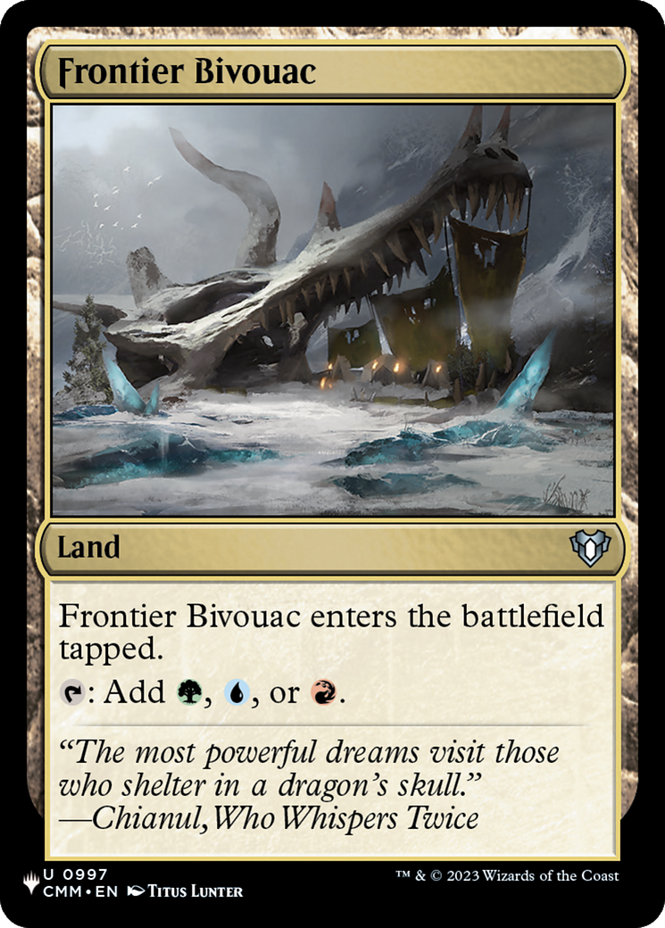 Frontier Bivouac (LIST-997) - The List