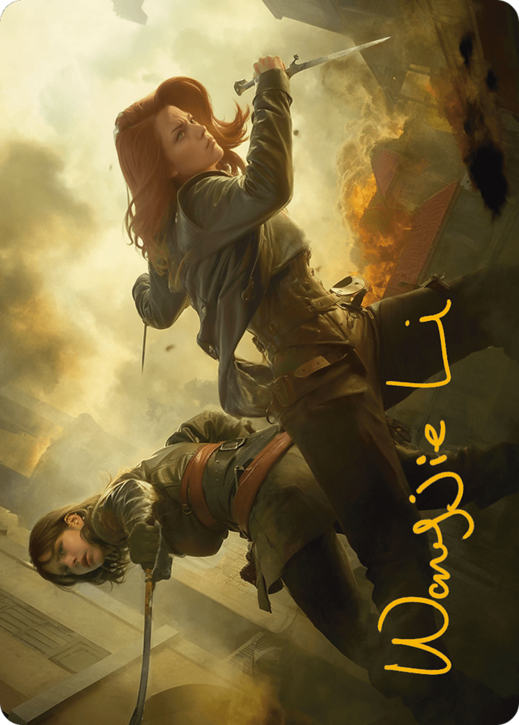 Mary Read and Anne Bonny // Mary Read and Anne Bonny (AACR-007) - Assassin's Creed Art Series (Borderless) Foil
