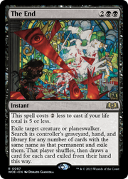The End (PPWOE-87P) - Wilds of Eldraine Promos Foil