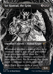 Syr Konrad, the Grim (SLD-1297) - Secret Lair Drop (Borderless) Foil