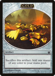 Gold (BNG-010) - Born of the Gods Tokens
