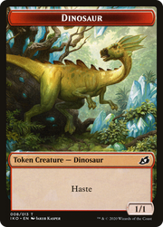 Dinosaur (TIKO-008) - Ikoria: Lair of Behemoths Tokens