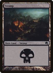 Swamp (GRV-027) - Premium Deck Series: Graveborn Foil