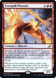 Everquill Phoenix (PRE-114) - Ikoria: Lair of Behemoths Promos Foil