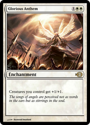 Glorious Anthem (PRM-35110) - Magic Online Promos Foil