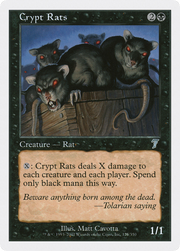 Crypt Rats (7ED-125) - Seventh Edition