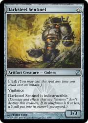 Darksteel Sentinel (TD2-016) - Duel Decks: Mirrodin Pure vs. New Phyrexia
