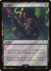Defile (40K-199) - Warhammer 40,000 Commander Foil