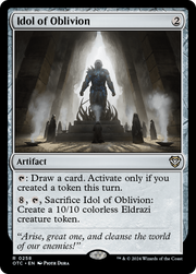 Idol of Oblivion (OTC-258) - Outlaws of Thunder Junction Commander