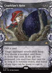 Cruelclaw's Heist (BLB-310) - Bloomburrow: (Showcase) (Borderless) Foil