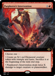 Purphoros's Intervention (PRM-79899) - Magic Online Promos