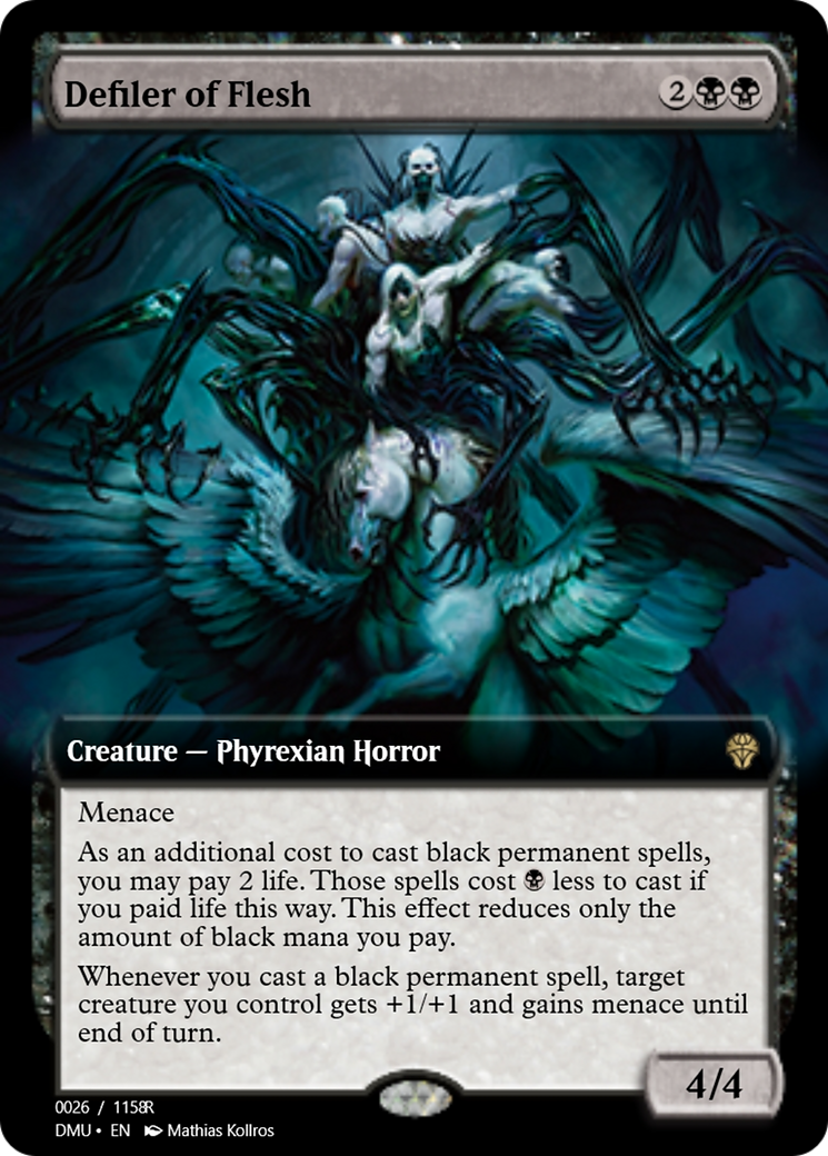 Defiler of Flesh (PRM-103432) - Magic Online Promos