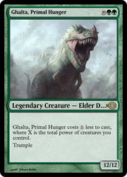 Ghalta, Primal Hunger (PRM-66896) - Magic Online Promos Foil