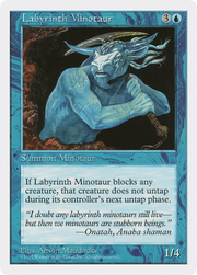 Labyrinth Minotaur (5ED-) - Fifth Edition