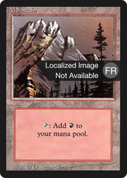Mountain (FBB-290) - Foreign Black Border