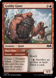 Grabby Giant // That's Mine (WOE-133) - Wilds of Eldraine