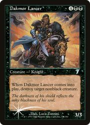 Dakmor Lancer (7ED-126★) - Seventh Edition Foil