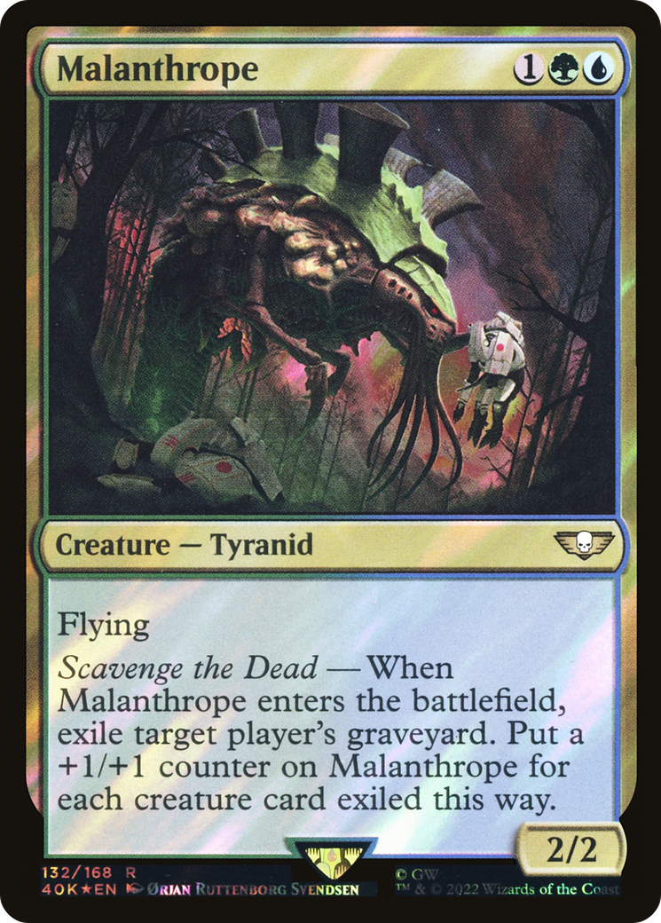 Malanthrope (40K-132) - Warhammer 40,000 Commander Foil