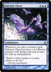 Halcyon Glaze (RAV-054) - Ravnica: City of Guilds