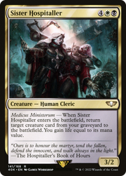 Sister Hospitaller (40K-141) - Warhammer 40,000 Commander