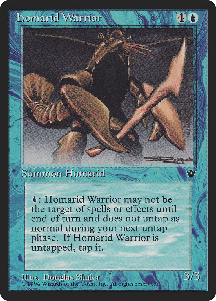 Homarid Warrior (FEM-) - Fallen Empires