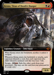 Kroxa, Titan of Death's Hunger (PRM-79959) - Magic Online Promos Foil