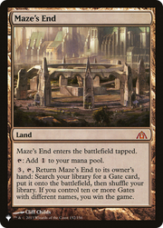 Maze's End (LIST-152/156) - The List