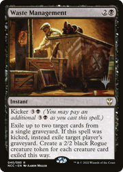 Waste Management (PPSNC-040) - New Capenna Commander Promos Foil