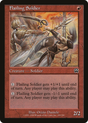 Flailing Soldier (MMQ-189) - Mercadian Masques Foil
