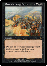 Overwhelming Forces (ME4-092) - Masters Edition IV Foil
