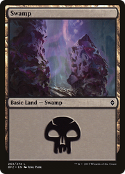 Swamp (BFZ-263A) - Battle for Zendikar