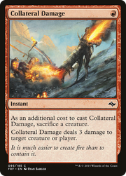 Collateral Damage (FRF-095) - Fate Reforged Foil