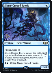 Sleep-Cursed Faerie (PRE-066) - Wilds of Eldraine Promos Foil