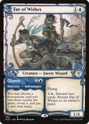 Fae of Wishes // Granted (ELD-282) - Throne of Eldraine: (Showcase) Foil