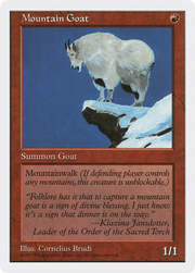 Mountain Goat (5ED-) - Fifth Edition