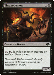 Thraxodemon (BRO-115) - The Brothers' War Foil