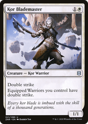 Kor Blademaster (ZNR-021) - Zendikar Rising
