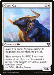 Giant Ox (KHM-011) - Kaldheim Foil
